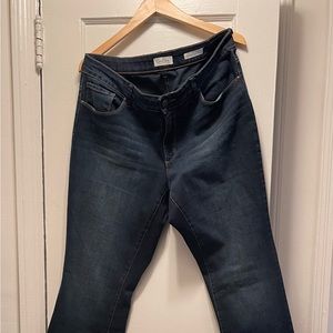 Jessica Simpson Rockin’ Curvy Boat Jeans 16W